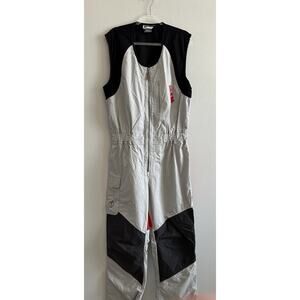 waterproof overalls sailing fishing racing Insulated Jumpsuit sailing bib L